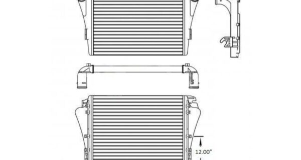 Freightliner M2, Mm & 106 Business Models 08-13 Charge Air Cooler OEM: A0525424013